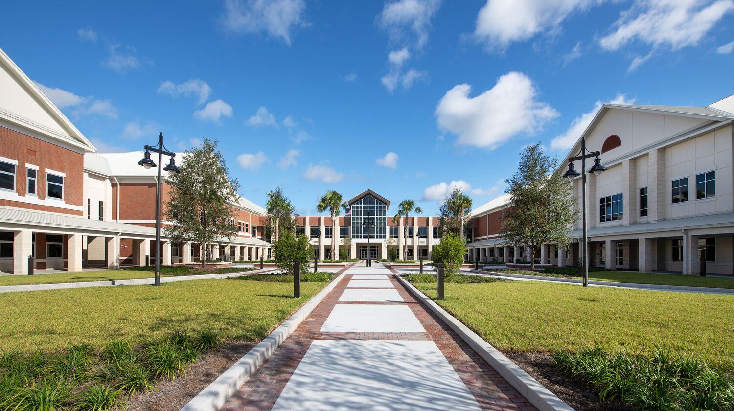 The new Villages Charter High School